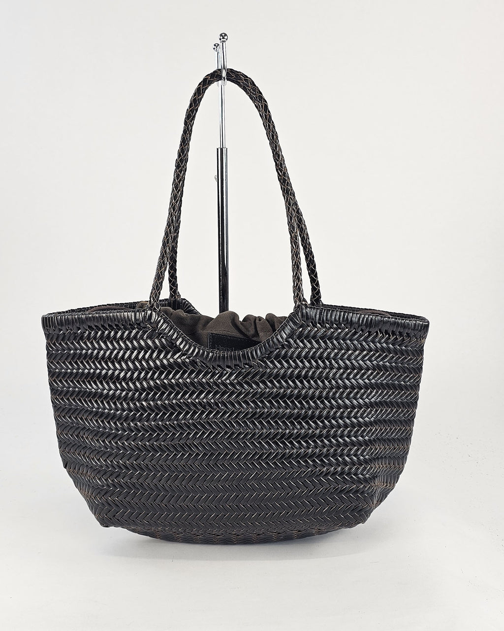 Zoey pelle di bufalo MAXI nero